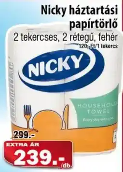 Vianni Drogéria Nicky háztartási papírtörlő ajánlat