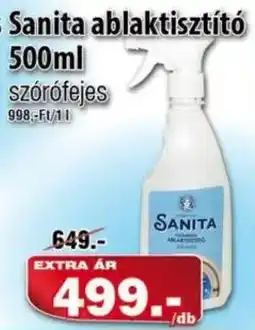 Vianni Drogéria Sanita ablaktisztító ajánlat