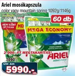 Vianni Drogéria Ariel mosókapszula ajánlat