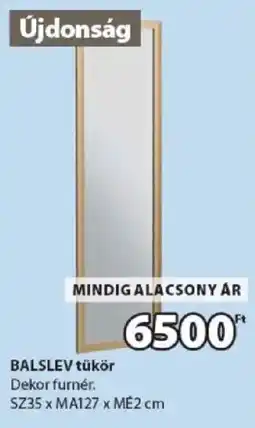 JYSK Balslev tükör ajánlat