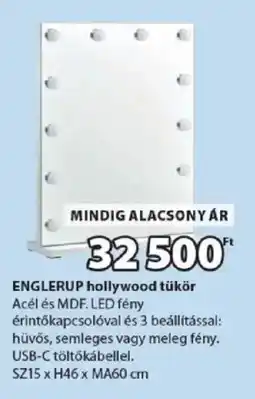 JYSK Englerup hollywood tükör ajánlat