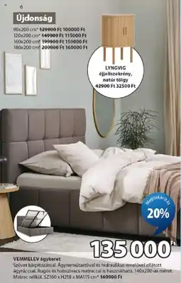 JYSK Vemmelev ágykeret ajánlat