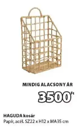 JYSK Haguda kosár ajánlat