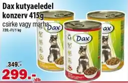Vianni Drogéria Dax kutyaeledel konzerv ajánlat