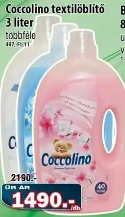 Vianni Drogéria Coccolino textilöblítő ajánlat