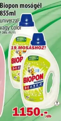 Vianni Drogéria Biopon mosógél ajánlat