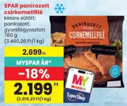 Spar SPAR panírozott csirkemellfilé ajánlat