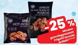 Spar Frigotti mini hot-dog ajánlat