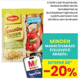 Spar Maggi ízvarázs ételízesítő ajánlat