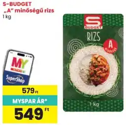 Spar S-Budget rizs ajánlat