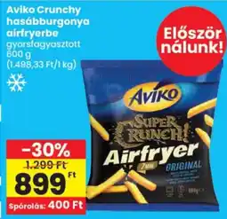 Spar Aviko crunchy hasábburgonya ajánlat