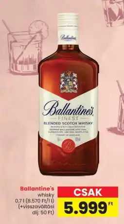 Spar Ballantine's whisky ajánlat