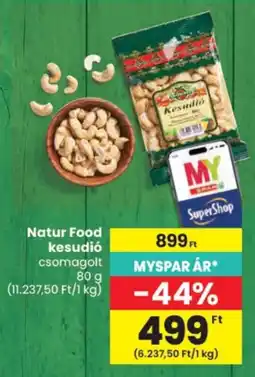 Spar Natur Food kesudió ajánlat