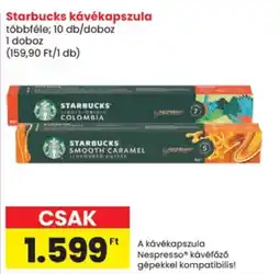 Spar starbucks kávékapszula ajánlat