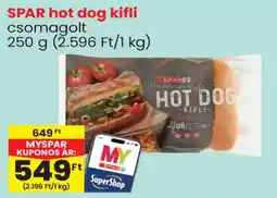 Spar Spar hot dog kifli ajánlat