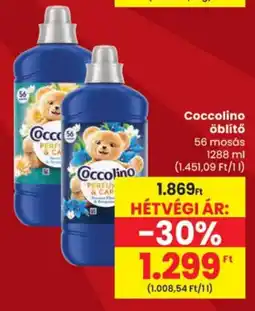 Spar Coccolino öblítő ajánlat