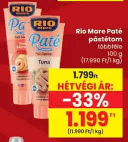 Spar Rio Mare paté ajánlat