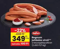 Spar Regnum juhbeles virsli ajánlat