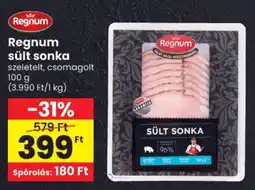 Spar Regnum sült sonka ajánlat