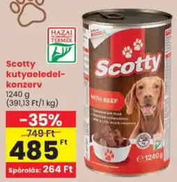 Spar Scotty kutyaeledel ajánlat