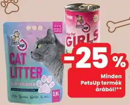 Spar PetsUp cat litter ajánlat