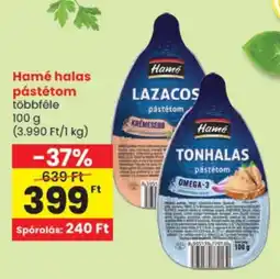 Spar Hamé halas pástétom ajánlat