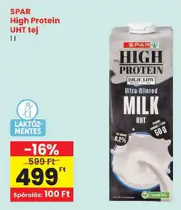 Spar Spar high protein uht tej ajánlat
