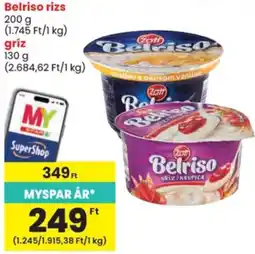 Spar Belriso rizs ajánlat