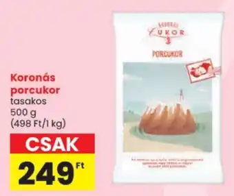 Koronás porcukor