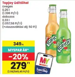 Spar Topjoy üdítőital ajánlat