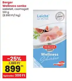 Interspar Berger wellness sonka ajánlat