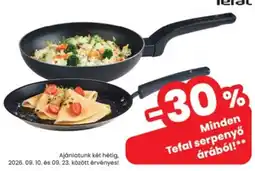 Interspar Tefal serpenyő ajánlat
