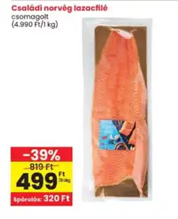 Interspar Családi norvég lazacfilé ajánlat