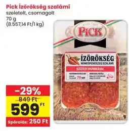 Spar Pick ízörökség szalámi ajánlat