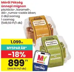 Spar Méroi Pékseg ünnepi mignon ajánlat