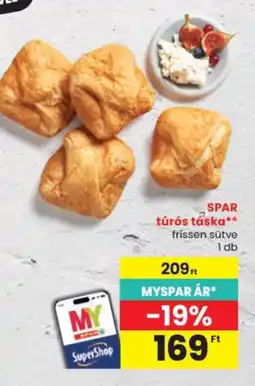Spar spar túrós táska ajánlat