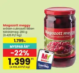 Spar Magozott meggy ajánlat