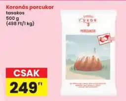 Interspar Koronás porcukor ajánlat