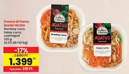 Interspar Fresco di forno ázsiai tészta ajánlat