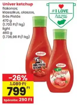 Interspar Univer ketchup ajánlat