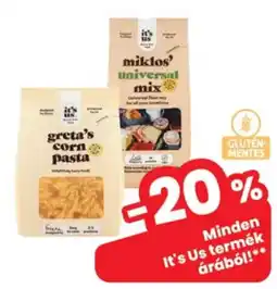 Interspar It's Us miklos' universal mix ajánlat