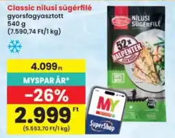 Interspar Classic nílusi sügérfilé ajánlat