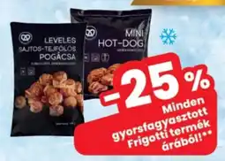 Interspar Mini hot-dog ajánlat