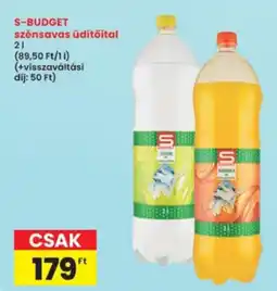 Interspar S-budget szénsavas üdítőital ajánlat