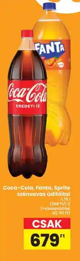Interspar Coca-Cola, Fanta, Sprite ajánlat