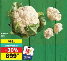 Interspar My SuperShop karfiol ajánlat