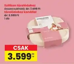 Interspar Tackelmann szilikon tárolódoboz ajánlat