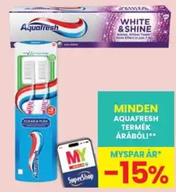 Interspar Aquafresh ajánlat
