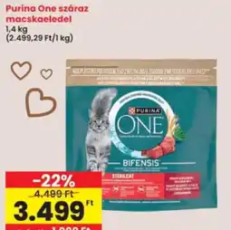Interspar Purina One macskaeledel ajánlat