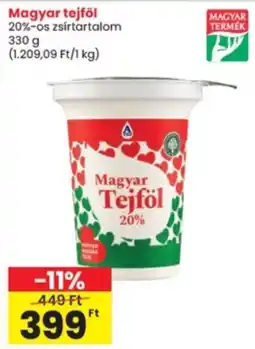Interspar Magyar Tejföl ajánlat